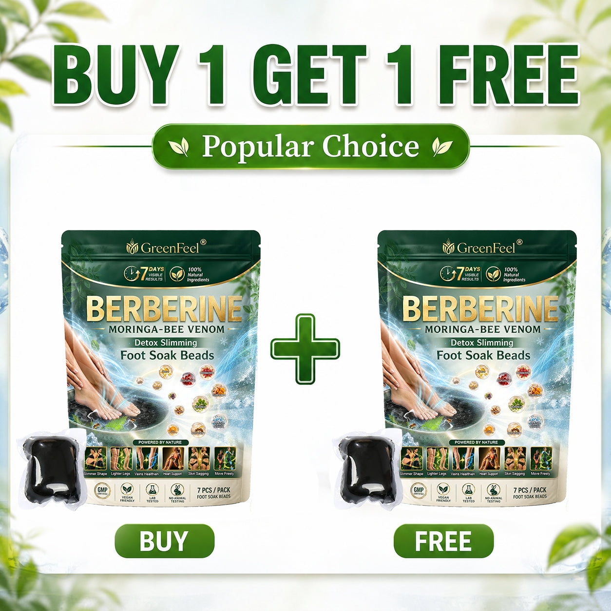 ☘️𝑮𝒓𝒆𝒆𝒏𝑭𝒆𝒆𝒍® 𝑩𝒆𝒓𝒃𝒆𝒓𝒊𝒏𝒆 𝑴𝒐𝒓𝒊𝒏𝒈𝒂- 𝑩𝒆𝒆 𝑽𝒆𝒏𝒐𝒎 𝑫𝒆𝒕𝒐𝒙 𝑺𝒍𝒊𝒎𝒎𝒊𝒏𝒈 𝑭𝒐𝒐𝒕 𝑺𝒐𝒂𝒌 𝑩𝒆𝒂𝒅 𝑺𝒖𝒑𝒑𝒐𝒓𝒕𝒔 𝑾𝒆𝒊𝒈𝒉𝒕 𝑴𝒂𝒏𝒂𝒈𝒆𝒎𝒆𝒏𝒕, 𝑳𝒚𝒎𝒑𝒉𝒂𝒕𝒊𝒄 𝑫𝒓𝒂𝒊𝒏𝒂𝒈𝒆, 𝑯𝒆𝒂𝒍𝒕𝒉𝒚 𝑪𝒊𝒓𝒄𝒖𝒍𝒂𝒕𝒊𝒐𝒏, 𝑭𝒆𝒎𝒊𝒏𝒊𝒏𝒆 𝑾𝒆𝒍𝒍𝒏𝒆𝒔𝒔 & 𝑭𝒊𝒓𝒎𝒆𝒓-𝑳𝒐𝒐𝒌𝒊𝒏𝒈 𝑺𝒌𝒊𝒏🔥