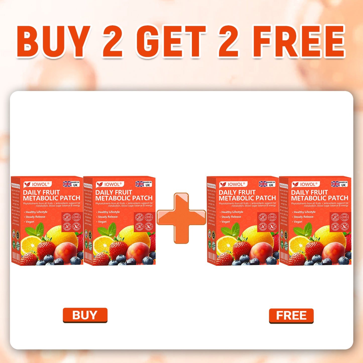 🍎𝐎𝐟𝐟𝐢𝐜𝐢𝐚𝐥 𝐒𝐭𝐨𝐫𝐞 | 𝐈𝐎𝐖𝐎𝐋® 𝐃𝐚𝐢𝐥𝐲 𝐅𝐫𝐮𝐢𝐭 𝐌𝐞𝐭𝐚𝐛𝐨𝐥𝐢𝐜 𝐏𝐚𝐭𝐜𝐡 𝐮𝐬𝐞𝐬 𝐨𝐫𝐠𝐚𝐧𝐢𝐜 𝐟𝐫𝐮𝐢𝐭 𝐞𝐱𝐭𝐫𝐚𝐜𝐭𝐬 𝐚𝐧𝐝 𝐩𝐡𝐲𝐭𝐨𝐧𝐮𝐭𝐫𝐢𝐞𝐧𝐭𝐬 𝐟𝐫𝐨𝐦 𝟒𝟑 𝐟𝐫𝐮𝐢𝐭𝐬 𝐭𝐨 𝐬𝐮𝐩𝐩𝐨𝐫𝐭 𝐟𝐚𝐭 𝐦𝐞𝐭𝐚𝐛𝐨𝐥𝐢𝐬𝐦, 𝐛𝐚𝐥𝐚𝐧𝐜𝐞 𝐛𝐥𝐨𝐨𝐝 𝐬𝐮𝐠𝐚𝐫, 𝐚𝐧𝐝 𝐛𝐨𝐨𝐬𝐭 𝐞𝐧𝐞𝐫𝐠𝐲 𝐟𝐨𝐫 𝐚𝐥𝐥-𝐝𝐚𝐲 𝐰𝐞𝐥𝐥𝐧𝐞𝐬𝐬.